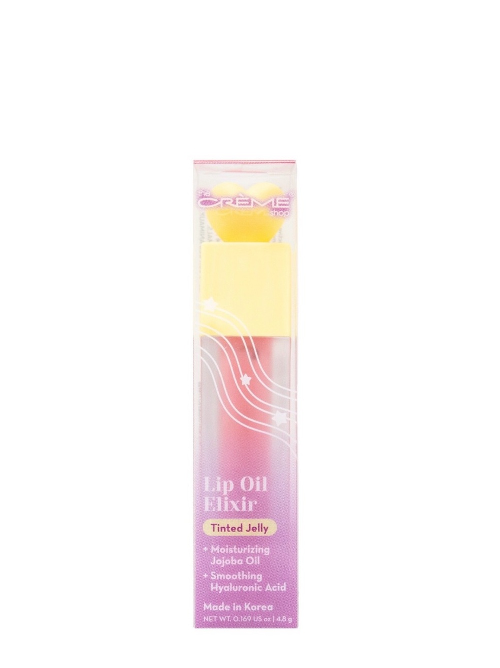 The Crème Shop Lip Oil Elixir Tinted Jelly - Yellow